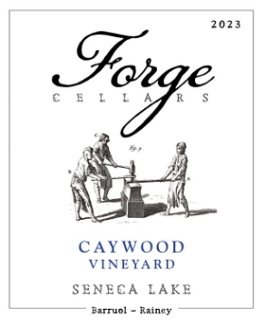 Forge Cellars Cabernet Franc Caywood Vineyard front label