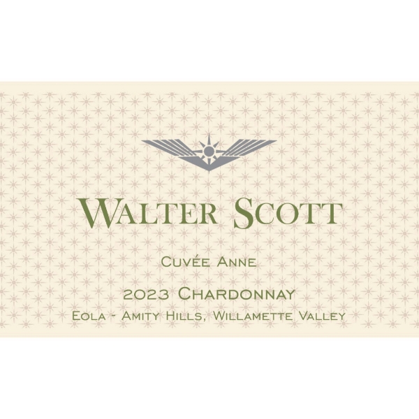 Walter Scott Chardonnay Cuvee Anne label