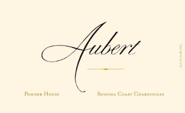 Aubert Chardonnay Powder House label