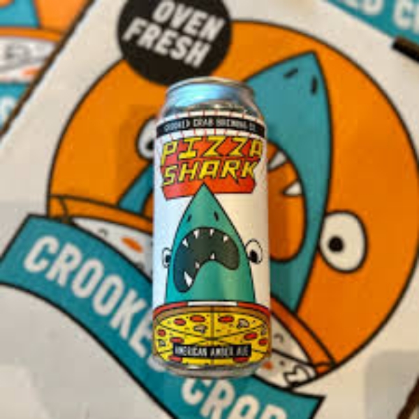 Picture of Crooked Crab Brewing Pizza Shark Amber Ale 6pk