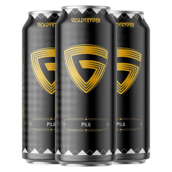 Picture of Goldfinger Brewing Pilsner 4pk