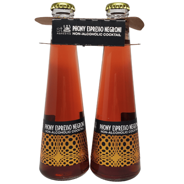 St Agrestis Phony Espresso Negroni Non-Alcoholic Cocktail 2pk