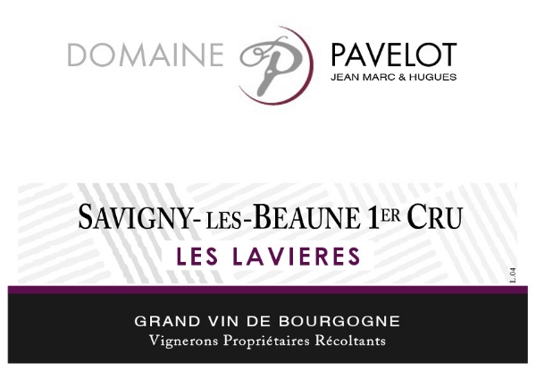 Domaine Pavelot Savigny-les-Beaune Les Lavieres label