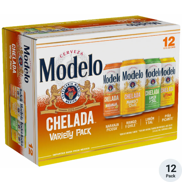 Picture of Modelo Chelada Variety 12oz 12pk cans