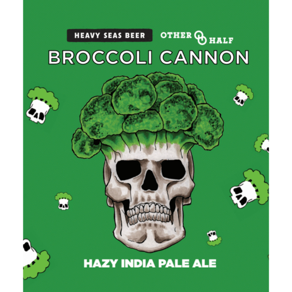 Heavy Seas Beer and Other Half Brewing Broccoli Cannon Hazy IPA 6pk cans