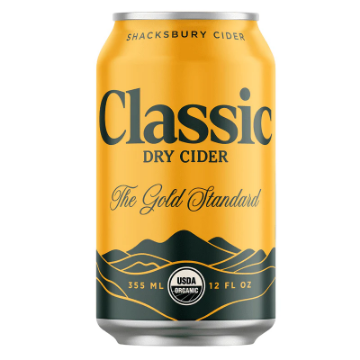 Picture of Shacksbury Classic Cider 4pk can